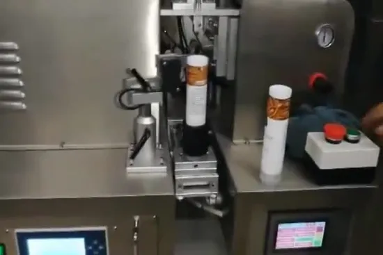 Kitchen Cleaning Tissue Packaging Baby Wipes Medical Towel Can Packing Wet Towelette Canister Labeling Cap Disinfectant Fill Rotary Type Filling Sealing Machine