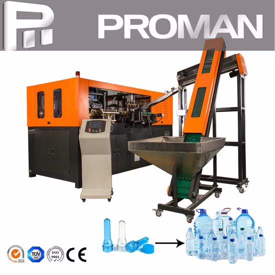Servo Automatic Stretch Water Pet Jar Plastic Bottle Blow Blowing Blower Molding Molder Moulding Making Machine Tank Machinery Manufacturers Price Equipments