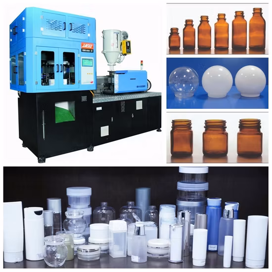 Processus de fabrication de bouchons en plastique Jasu Machine de moulage par compression de bouchons