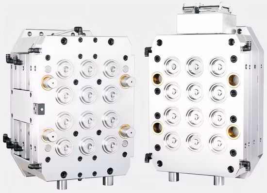 Moule de préforme de bouteille d'eau de coureur chaud Moule de préforme d'animal familier de cavité multiple pour la machine d'injection en plastique