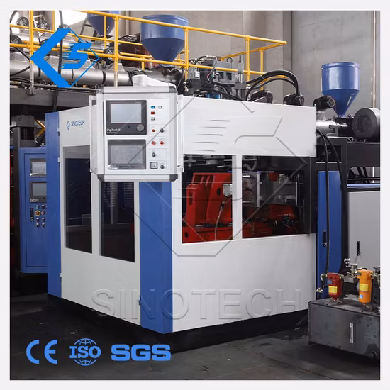 Machine de moulage par soufflage par soufflage par extrusion automatique pour la fabrication de bouteilles d'eau en plastique HDPE PP PETG ABS/conteneur/tambour/baril/jerrican/jouet/réservoir d'eau